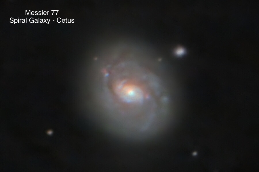 Messier 77 Spiral galaxy Constellation Certus