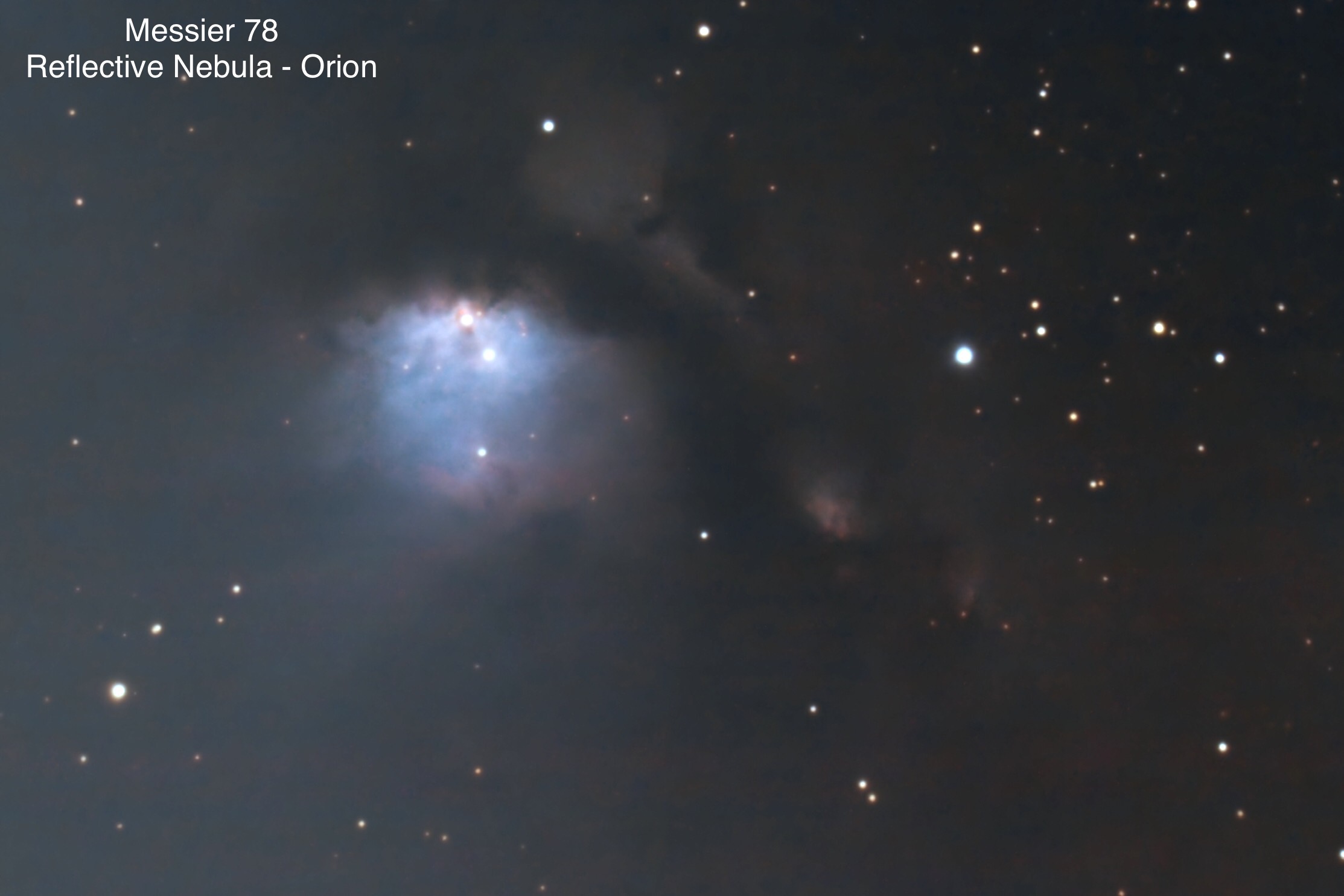 Messier 78 Reflection nebula Constellation Orion