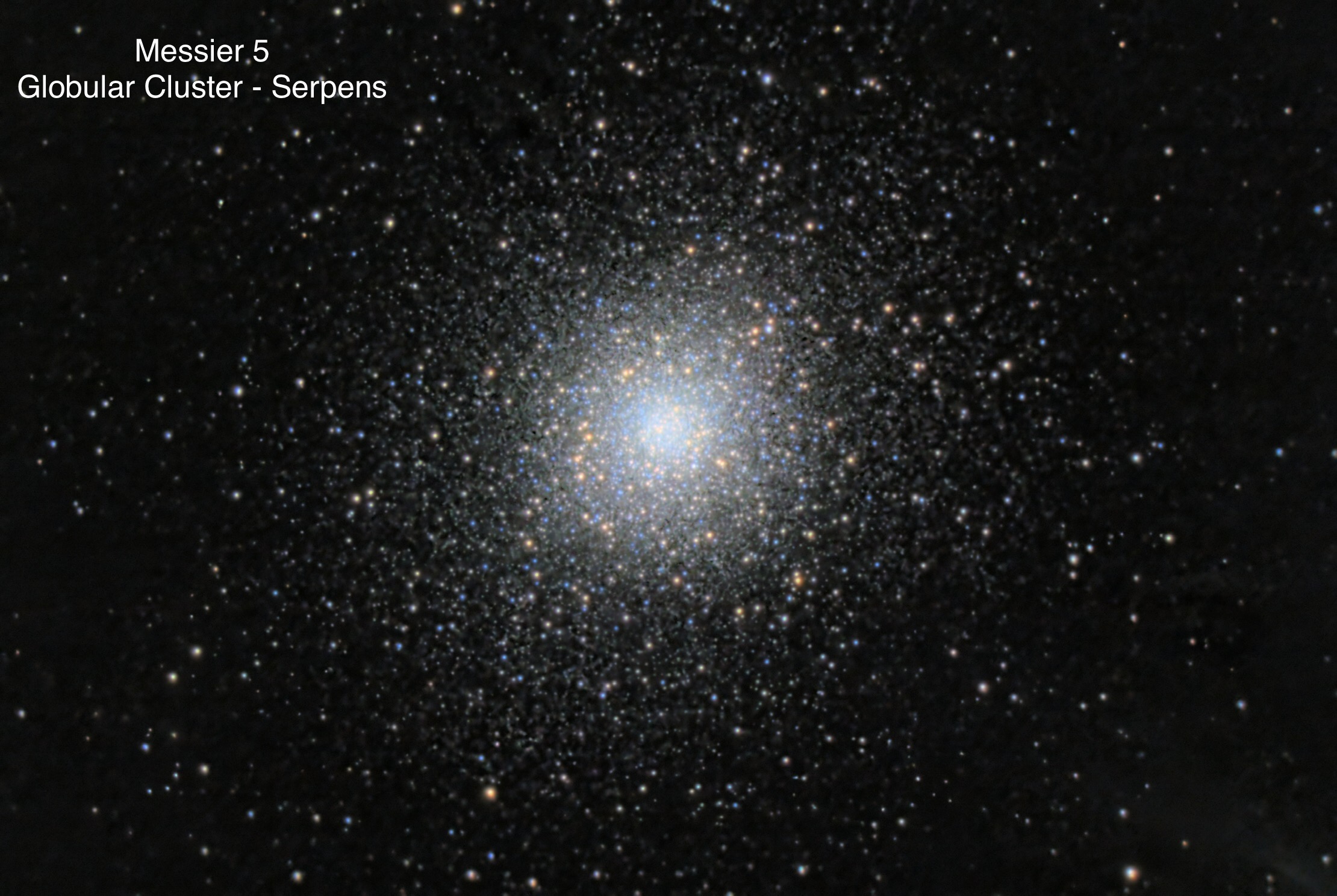 Messier 5 Globular cluster Constellation Serpens