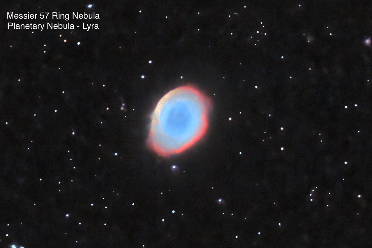 Messier 57 Ring Nebula Planetary nebula Constellation Lyra