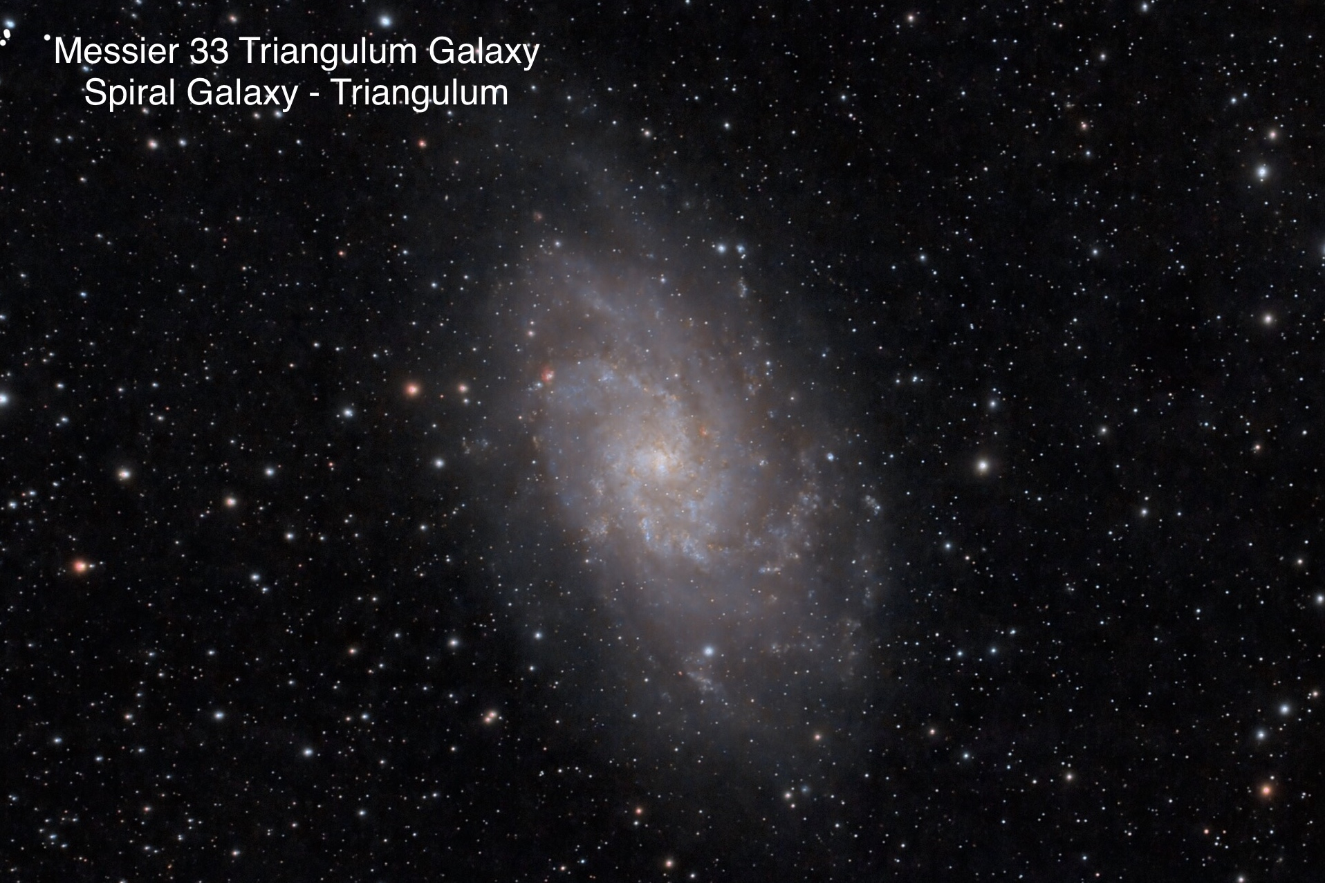 Messier 33 Triangulum Galaxy Spiral galaxy Constellation Triangulum