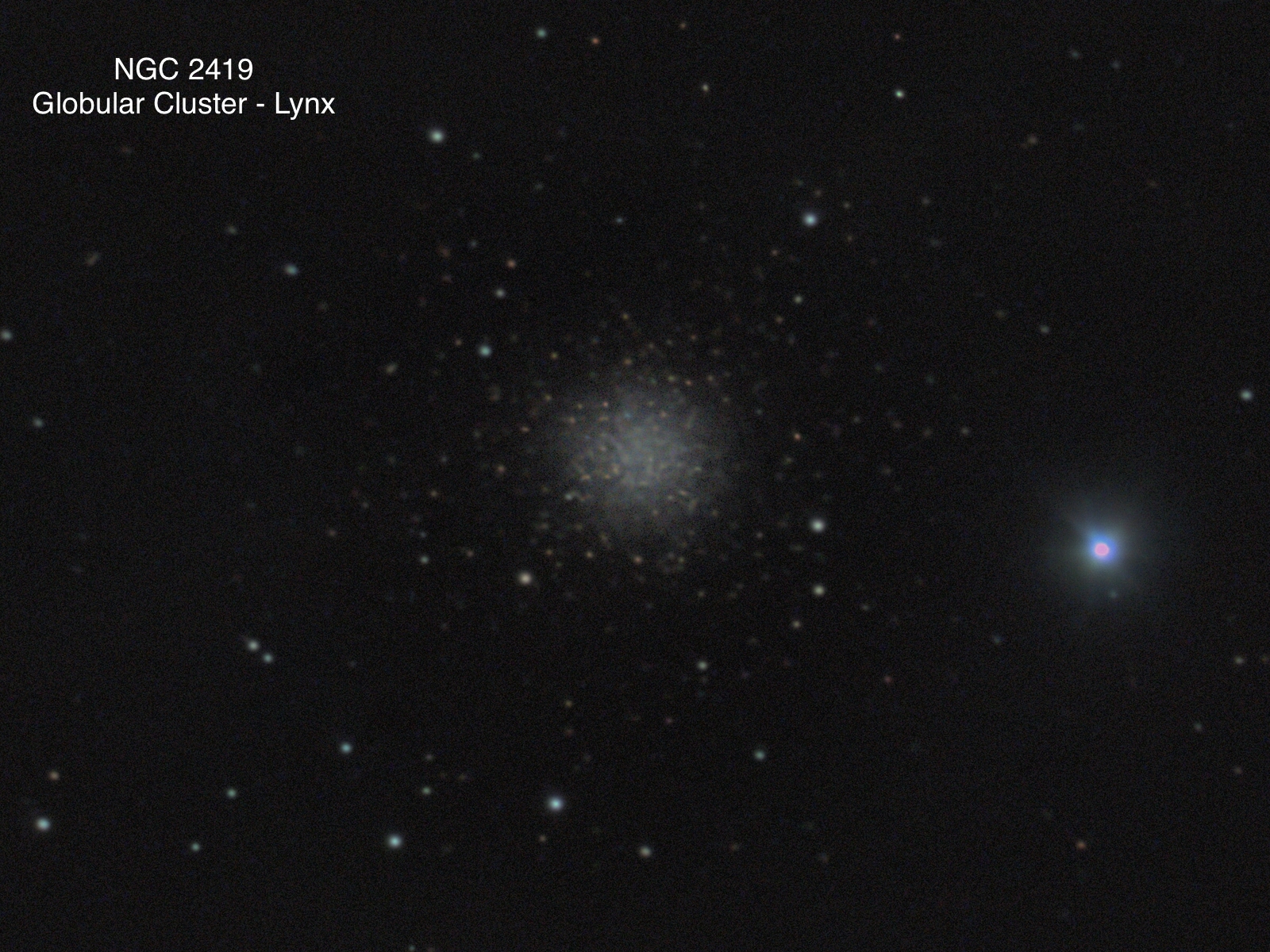 NGC 2419 Global cluster Constellation Lynx