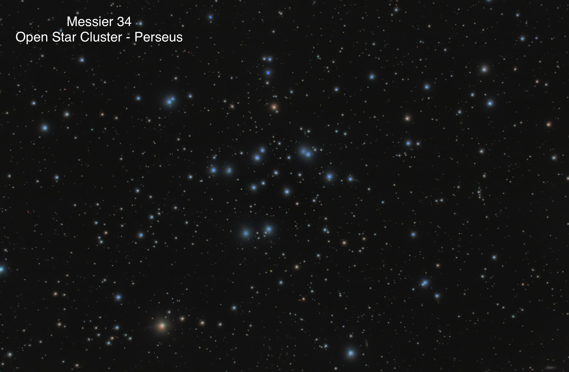 Messier 32 Open star cluster Constellation Perseus